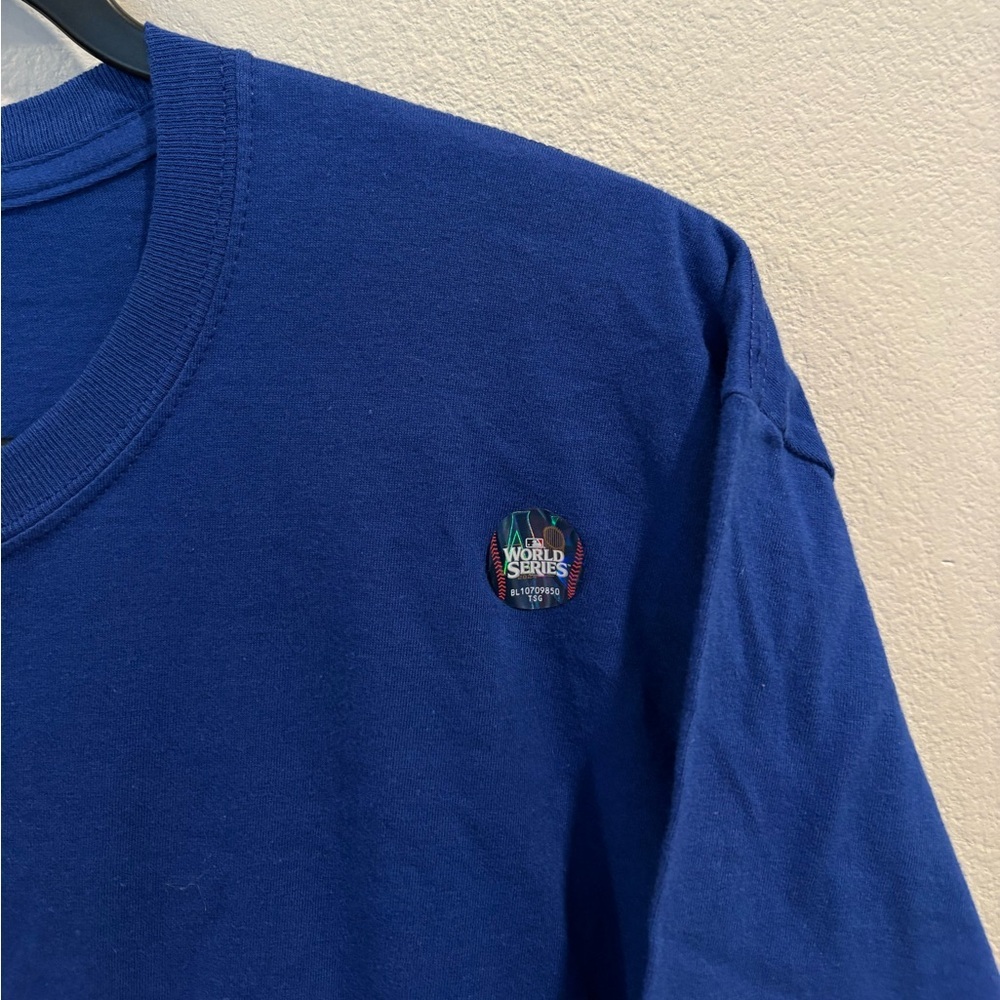 Fanatics Los Angeles Dodgers World Series Royal Blue T-shirt Men’s Size XL NWOT - Picture 5 of 10